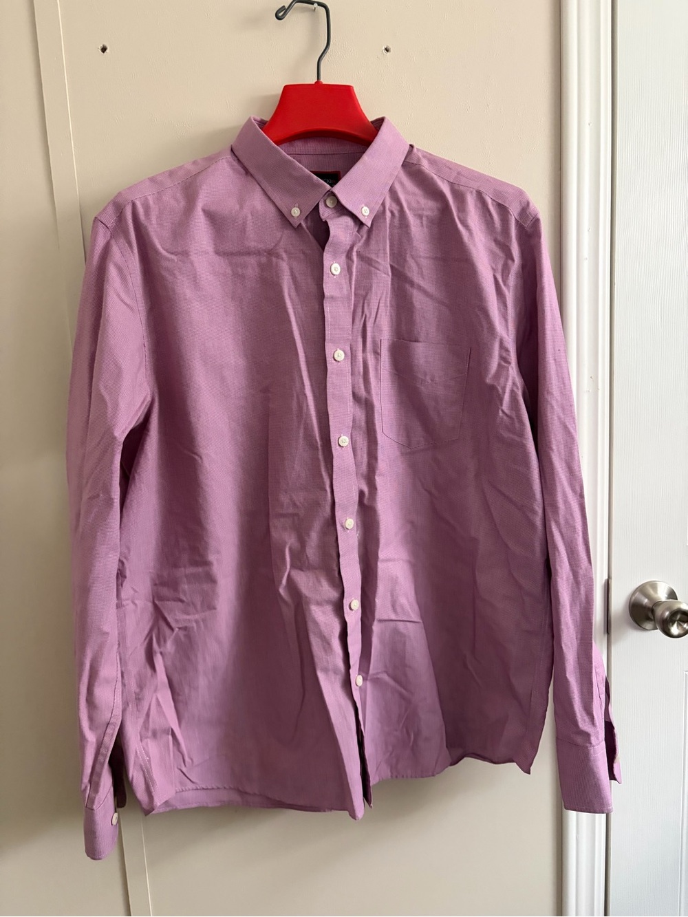 UNTUCKit Men's Button-Down Shirt in Lavender